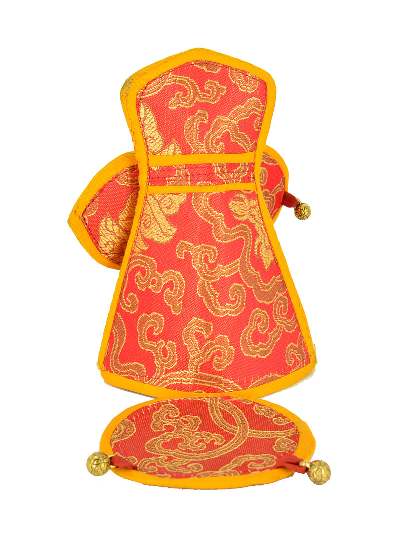 7” Gold Plated Tibetan Bell & Dorjee Set