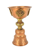 6" Copper/ Brass Butterlamp