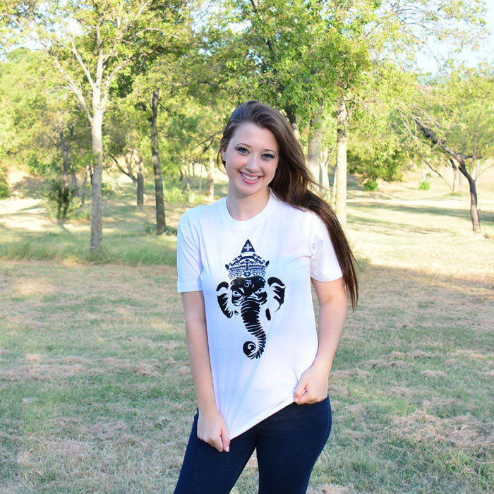 White Ganesh T-Shirt