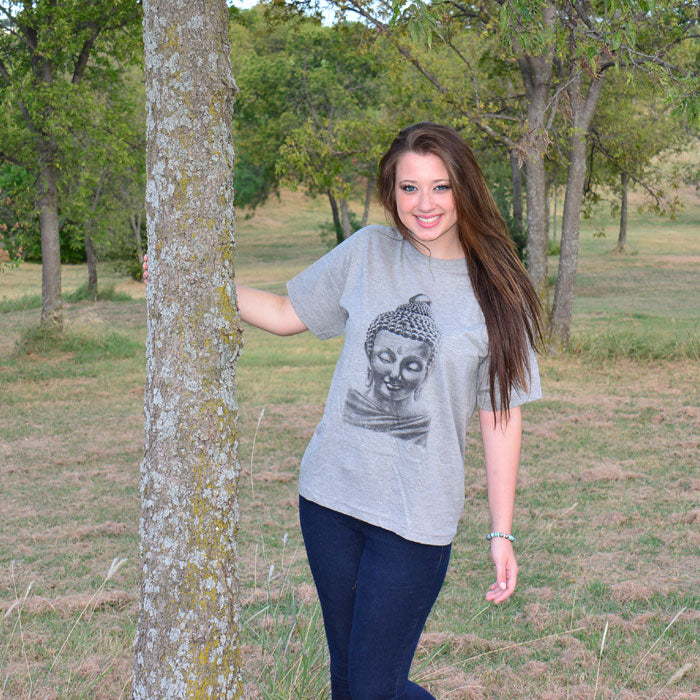 Grey Buddha T-Shirt