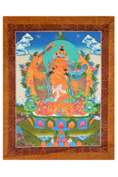 Hand Painted Chengreshi Thangka