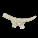 10” White Decoration Piece with Ganesh