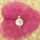 Silver Double Dorje/ Kalachakra Ghau