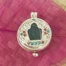 Sterling Silver Amitabha Buddha Ghau