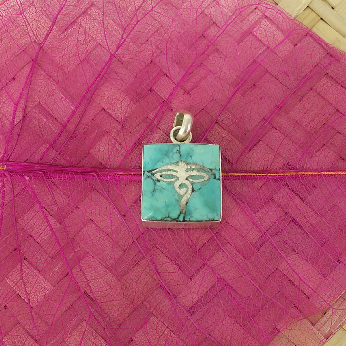 Sterling Silver Buddha Eye Ghau