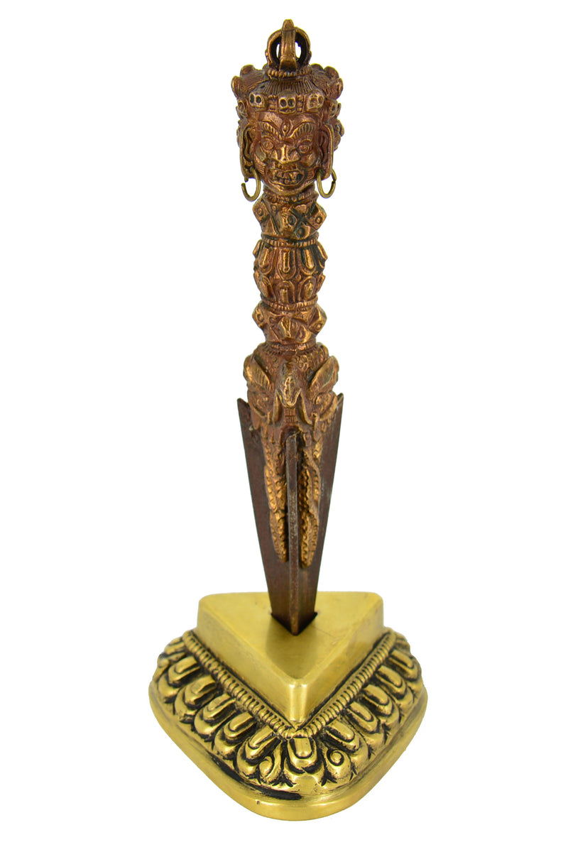 5" Two Metal Phurba- Ritual Dagger Set