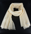 100% Pashmina/Cashmere Shawl (Beige)