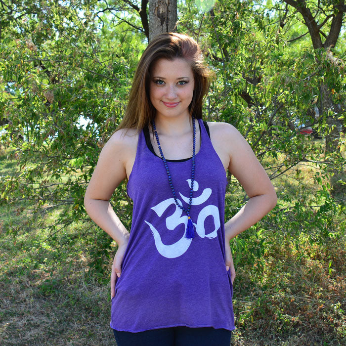Om Yoga Racerback Tank Top